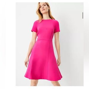 Short Sleeve Flare Dress from Ann Taylor - size 4